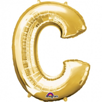 Folinis balionas raidė "C" (1 vnt./32"81 cm.)
