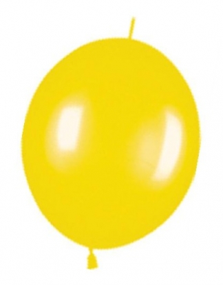 Dekoravimo balionai, geltoni (15 vnt./32 cm.)