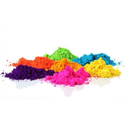 Geltonos spalvos Holi dulkės/neoninės (100 g)