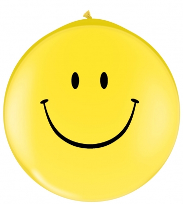 Balionas "Šypseniukas", geltonas (78cm. Q30)