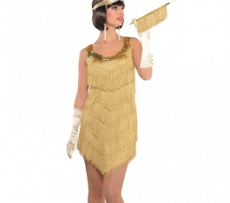 Karnavalinis kostiumas "Retro auksas" (165-175 cm.) 3