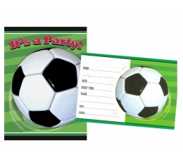 Kvietimai "Futbolas" (8 vnt.)