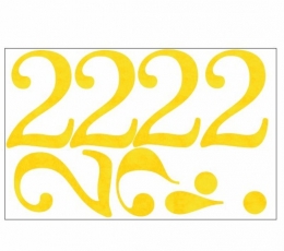Lipdukai / skaičiukas "2" (1 vnt)