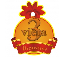 Medalis"Bronzinis - 3 Vieta" (9cm.)