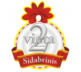 Medalis"Sidabrinis - 2 Vieta" (9cm.)