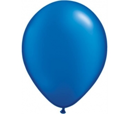 Balionai, mėlyni perlamutriniai  (25 vnt./28 cm.)