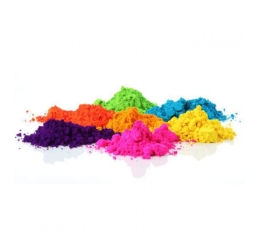 Oranžinės spalvos Holi dulkės/neoninės (100 g.)