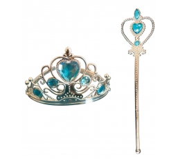 Комплект принцессы "Голубые бриллианты"