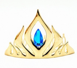 Princesės tiara "Mėlynas lašas" (1 vnt.) 1