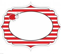 Priklijuojamos dekoracijos "Boružėlės" (6 vnt.) 2