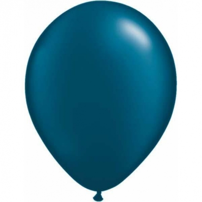 Balionai, perlamutriniai tamsiai mėlyni   (100vnt./13cm.)