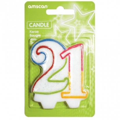 Torto žvakutė "21" 