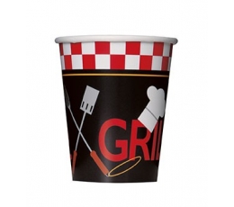 Puodeliai "Barbekiu" (8 vnt./270 ml)