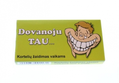 Žaidimas vaikams "Dovanoju Tau"