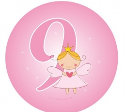 Значок. Ангел "9" (5,5см.)