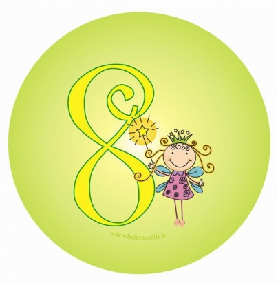 Ženkliukas. Fėja "8" (7.7 cm.)