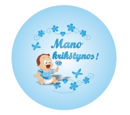 Ženkliukas "Mano krikštynos" (1vnt./5.5cm.)