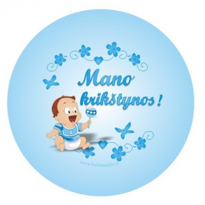 Ženkliukas "Mano krikštynos" (1vnt./5.5cm.)