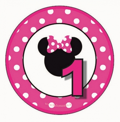 Ženkliukas Minė "1" (5.5 cm.)