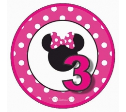 Ženkliukas Minė "3" (5.5 cm.)