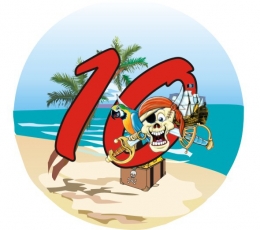 Ženkliukas "Piratas-10" (7.7 cm.)