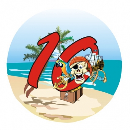 Ženkliukas "Piratas-10" (7.7 cm.)