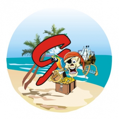 Ženkliukas "Piratas-9" (7.7 cm)