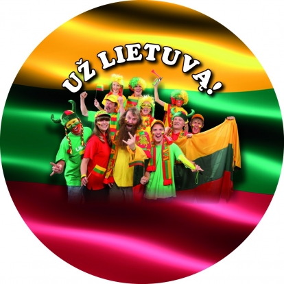 Ženkliukas "Už Lietuvą"