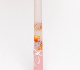 Žvakė "Kūdikis", rožinė (30 cm.) 1