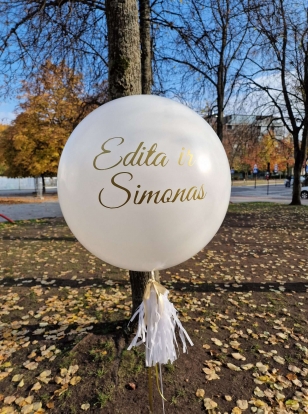 Personalizuotas lipdukas "Edita ir Simonas"