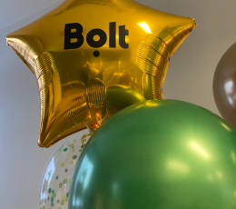 Personalizuoti lipdukai "Bolt" 1