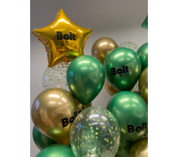 Personalizuoti lipdukai "Bolt"