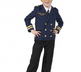Piloto kostiumas (116 cm) 