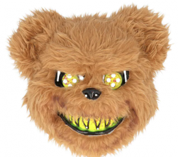 Pliušinė kaukė "Pamišęs meškinas"