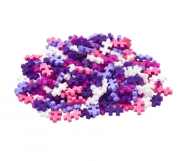 Plus Plus konstruktorius, blizgančių spalvų, 240 detalių. 2