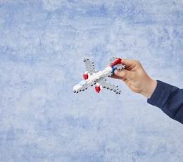 Plus Plus konstruktorius "Lėktuvas", 100 detalių 3