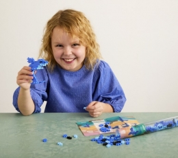 Plus Plus konstruktorius "Spalvotas Delfinas", 100 detalių 3