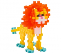 Plus Plus konstruktorius, Spalvotas Liūtas, 100 detalių 1