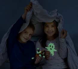 Plus Plus konstruktorius, šviečiantis tamsoje, 240 detalių 3