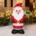 Pripučiama šviečianti dekoracija "Kalėdų Senelis" (65x55x120 cm/3 LED)