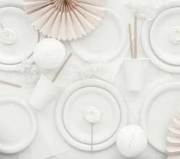 Puodeliai, balti (6 vnt./250 ml) 1