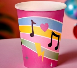 Puodeliai "Birthday Beats" (8 vnt./256 ml) 1