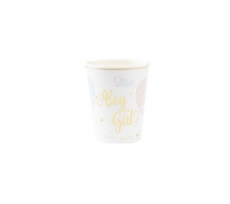 Puodeliai "Boy or Girl?" (8 vnt./250 ml) 