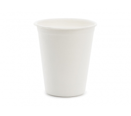 Puodeliai iš cukranendrių, balti (6 vnt./250 ml)