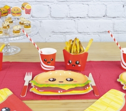 Puodeliai "Junk food" (8 vnt./200 ml) 1 Puodeliai "Junk food" (8 vnt./200 ml) 1