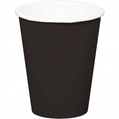 Puodeliai, juodi (8 vnt./350 ml)