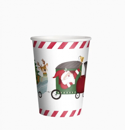 Puodeliai "Santa Claus" (6 vnt./270 ml)