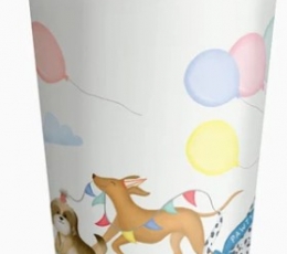 Puodeliai "Šuniukų gimtadienis" (10 vnt./270 ml) 1