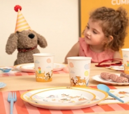 Puodeliai "Šuniukų gimtadienis" (10 vnt./270 ml) 2