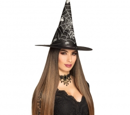 Raganos skrybėlė "Baltas voratinklis" 1